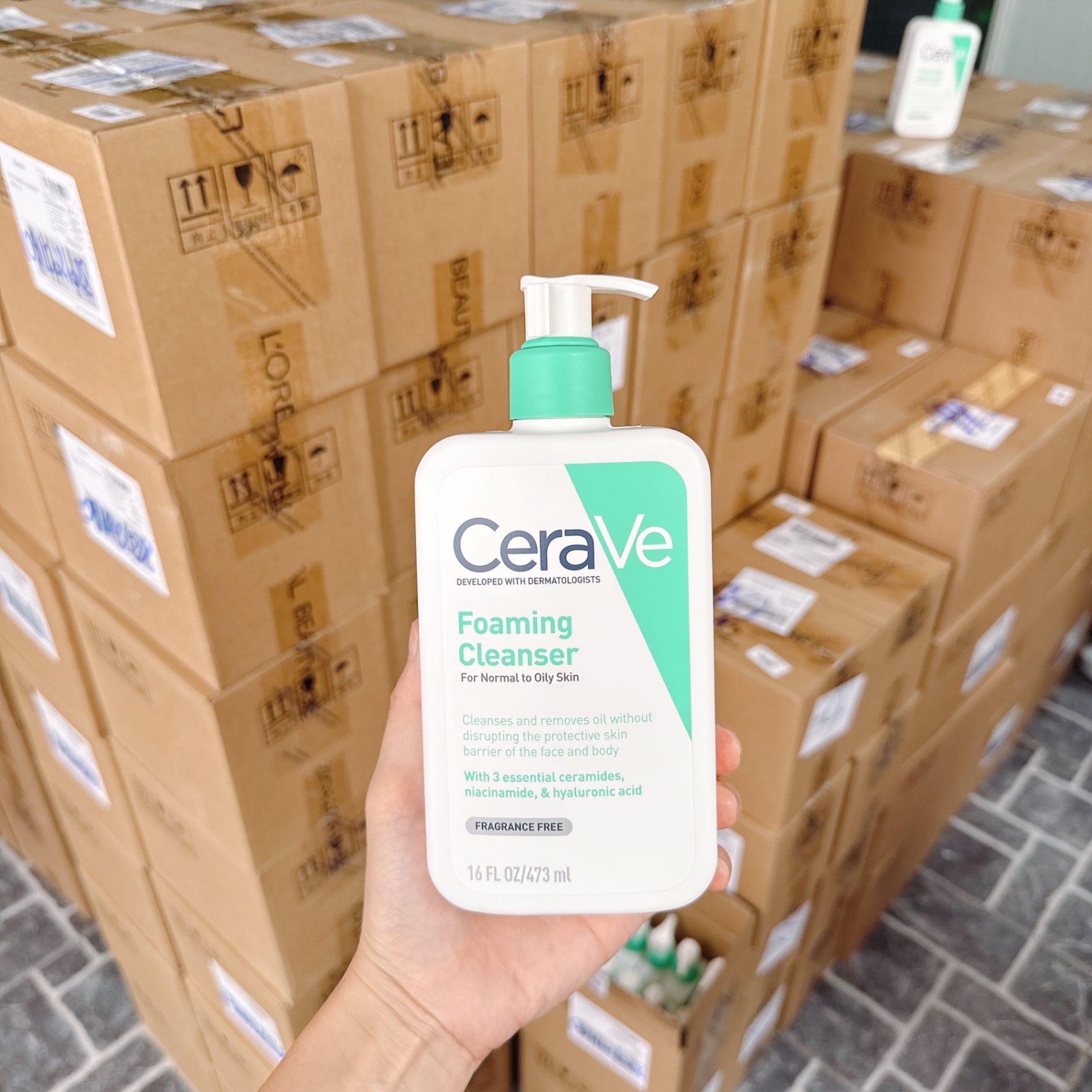 Sữa Rửa Mặt Trị Mụn Cerave Blemish Control Cleanser 236ml