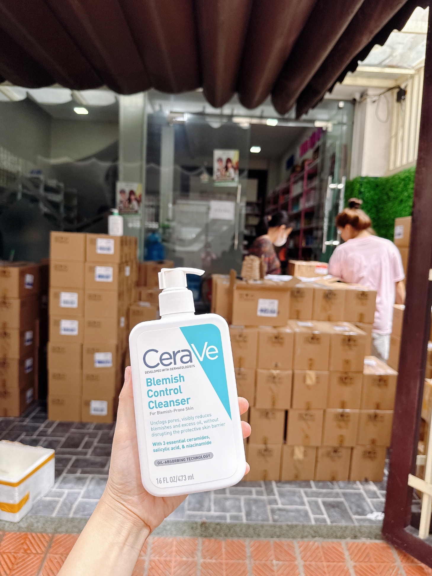 Sữa Rửa Mặt Trị Mụn Cerave Blemish Control Cleanser 473ml