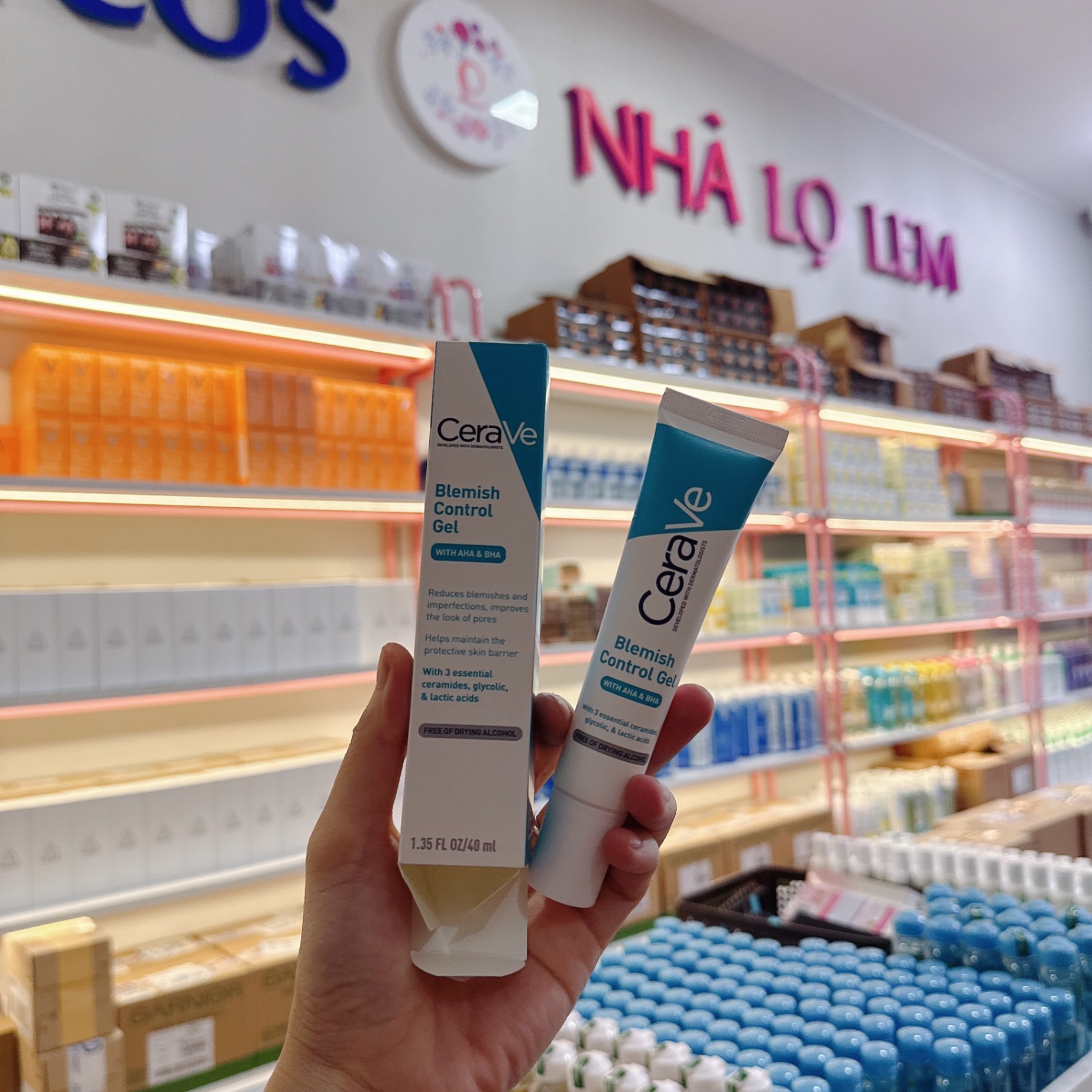 Gel Dưỡng Cerave Trị Mụn Blemish Control 40ml