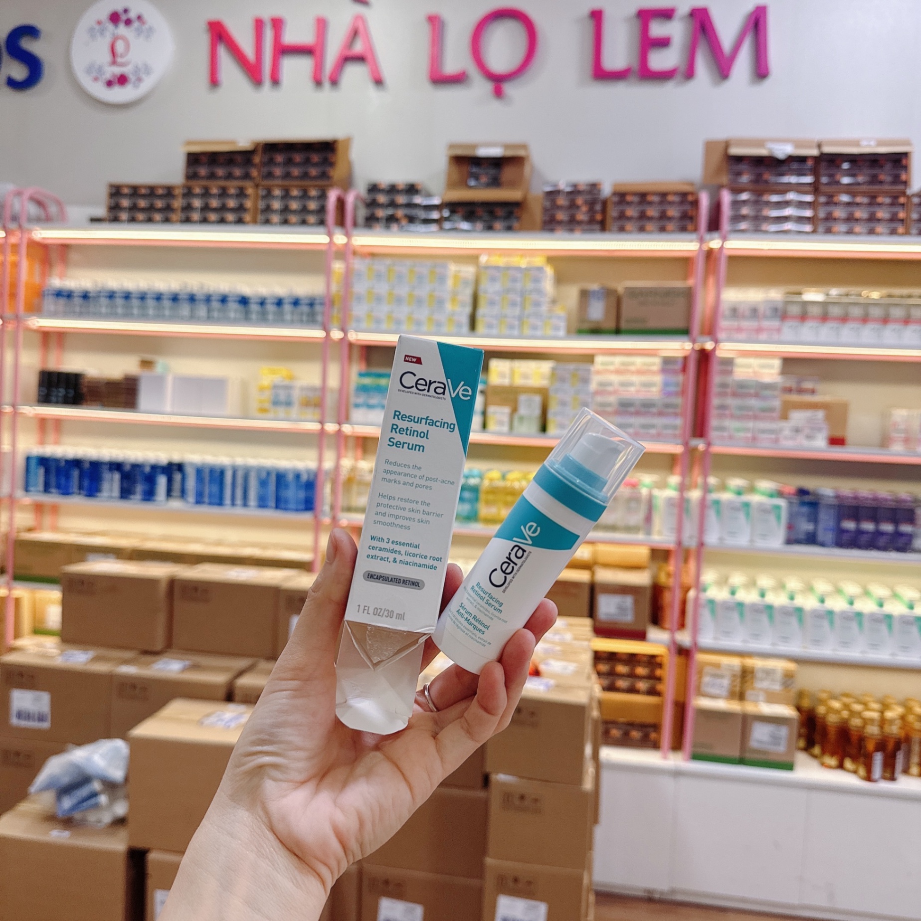 Dưỡng Chất Phục Hồi Da Cerave Resurfacing Retinol Serum 30ml