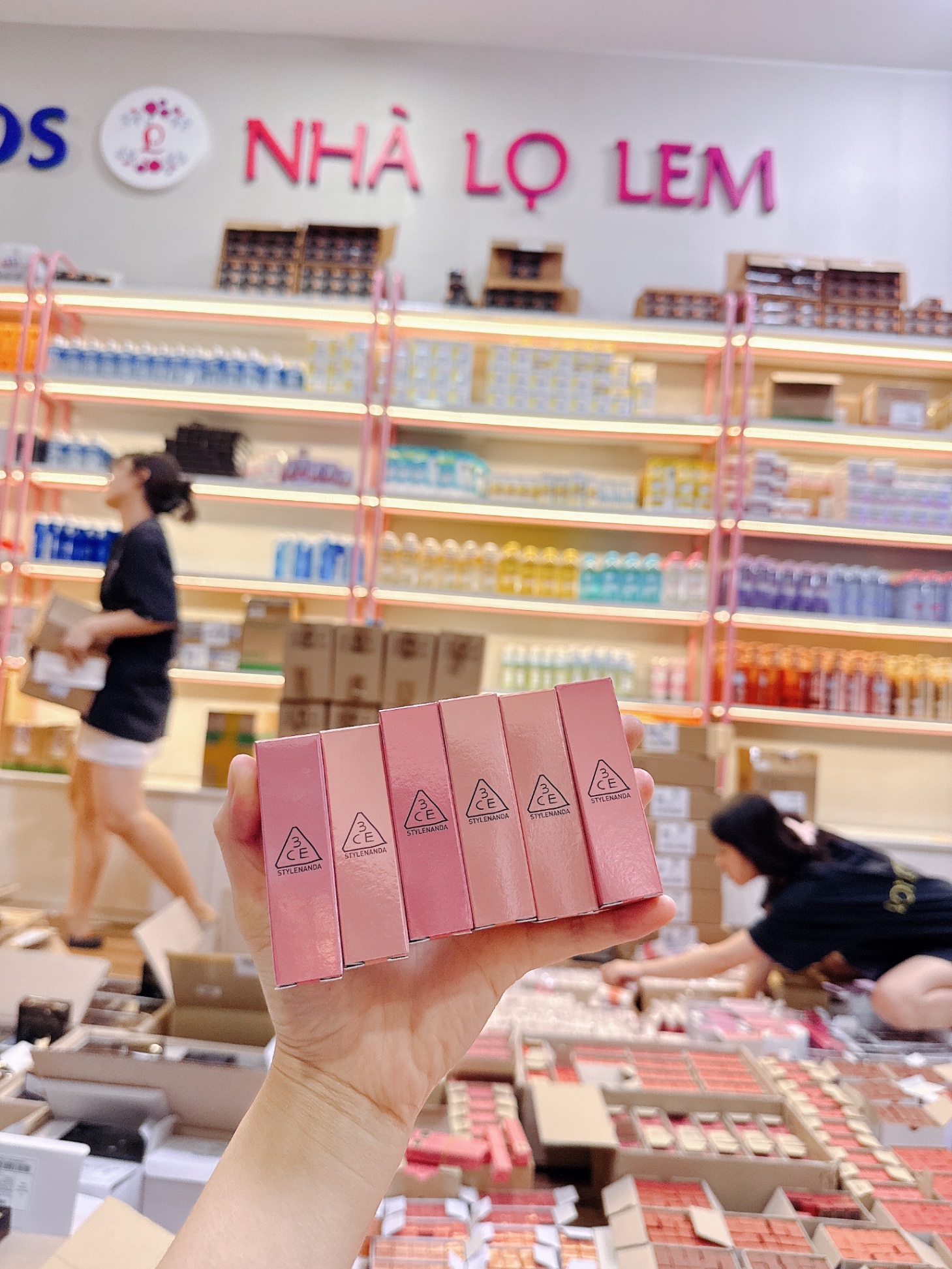 Xịt Khoá Nền 3CE Shimmer Makeup Fixer 95ml