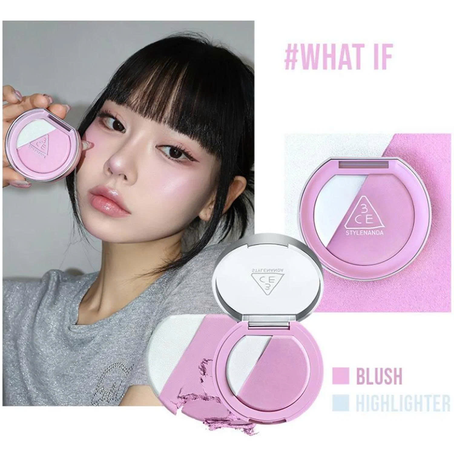 Phấn Má Hồng 3CE Blushlighter - What If