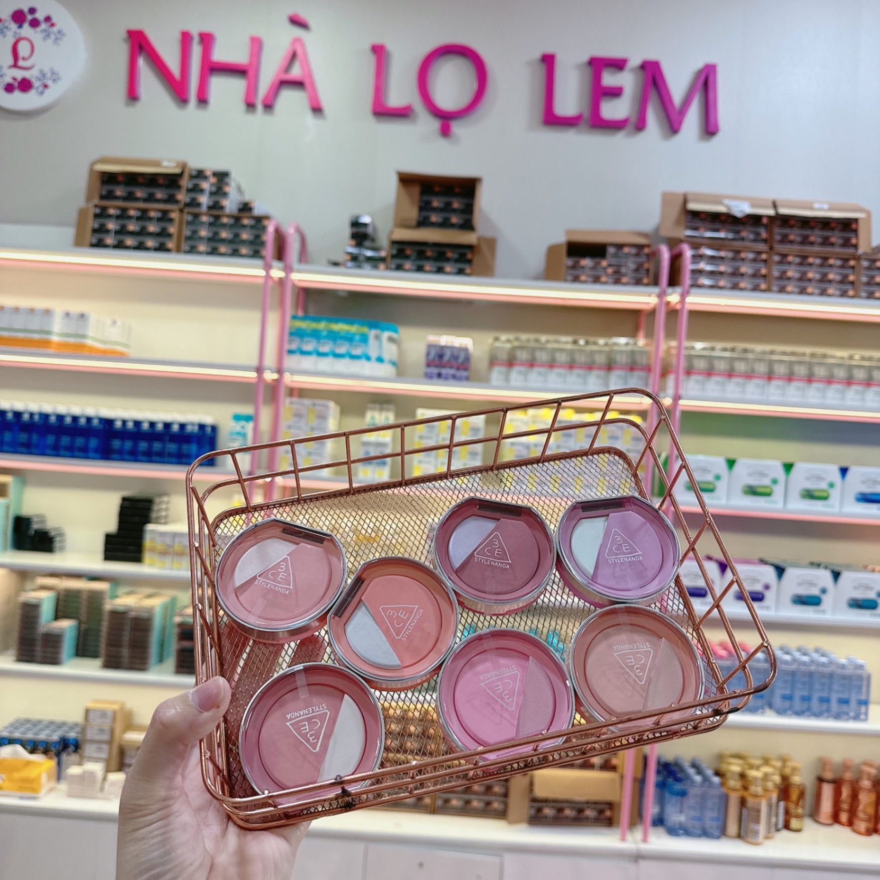 Phấn Má Hồng 3CE Blushlighter - Coral Flush