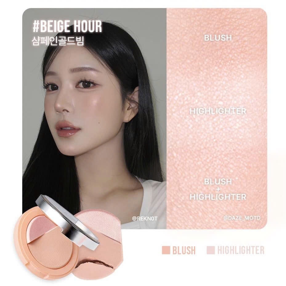 Phấn Má Hồng 3CE Blushlighter - Beige Hour