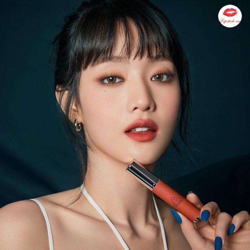 Son Kem Bùn 3CE Hazy Lip Clay 4G #Common Strange