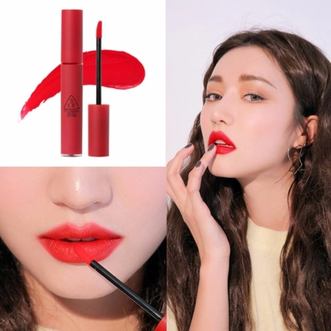 Son 3CE Velvet Lip Tint #Childlike màu đỏ cam