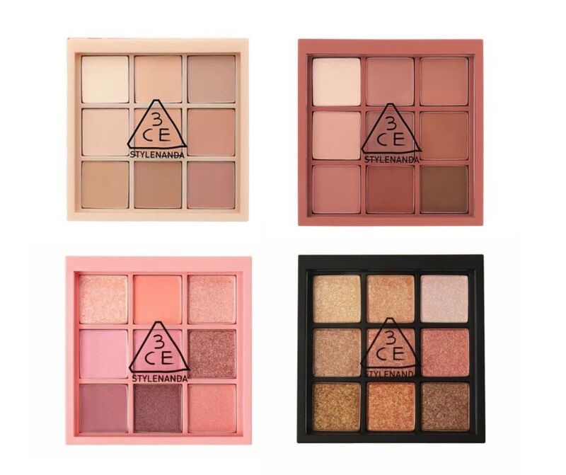 Bảng Phấn Mắt 3Ce 9 Ô Multi Eye Color Palette #Overtake