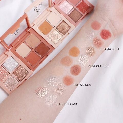 Bảng Phấn Mắt 3Ce 4 ô Mini Multi Eye Color Palette #Side By Side