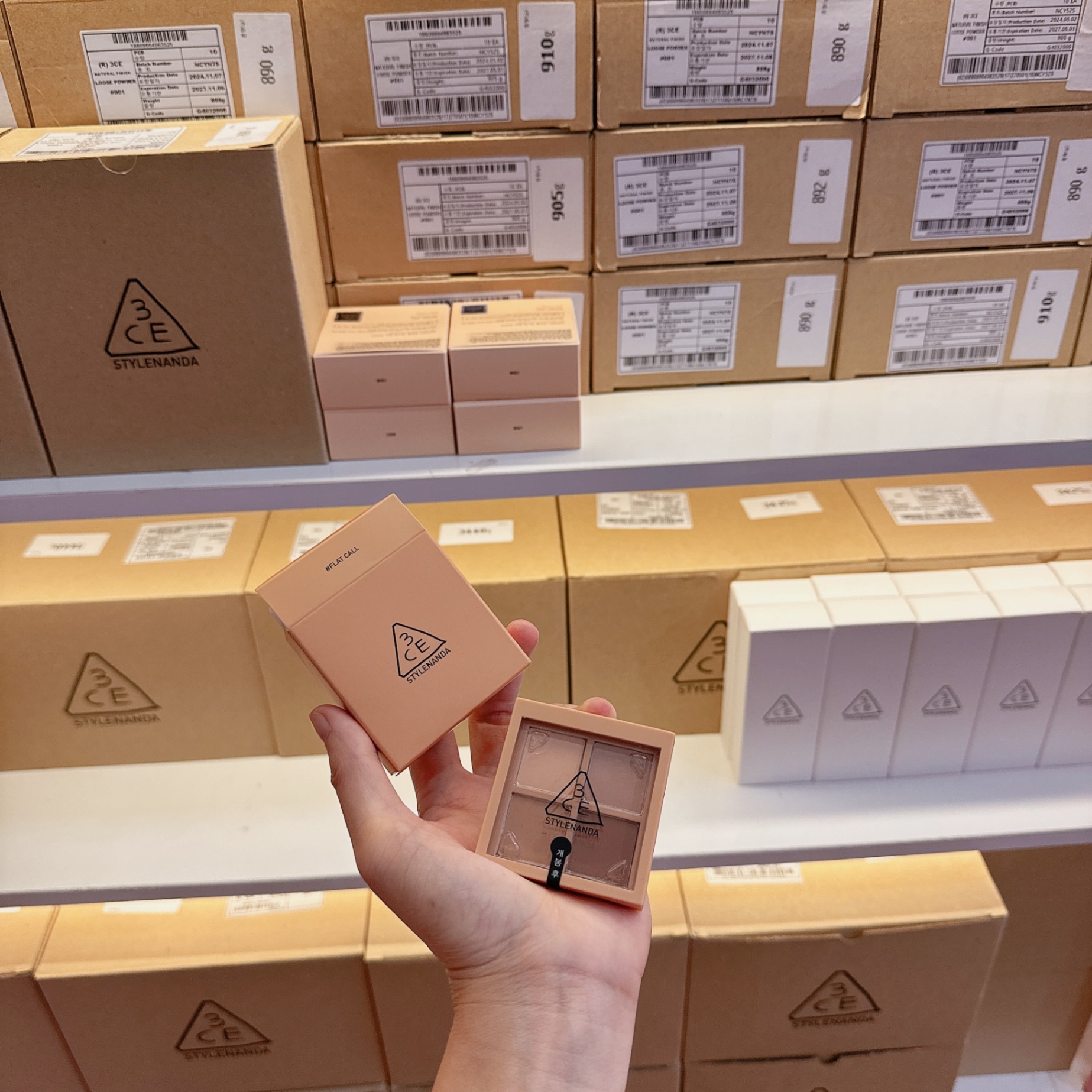 Bảng Phấn Mắt 3Ce 4 ô Mini Multi Eye Color Palette #Side By Side