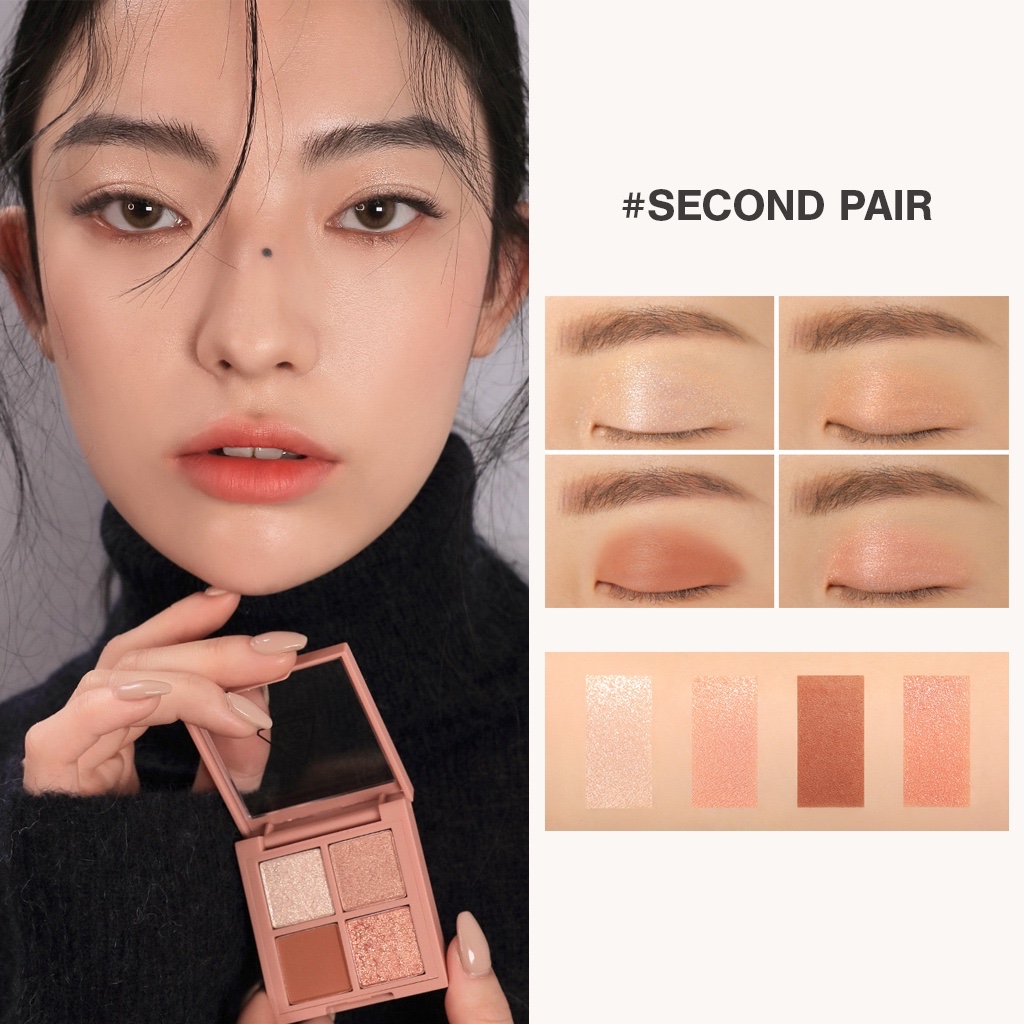 Bảng Phấn Mắt 3Ce 4 ô Mini Multi Eye Color Palette #Side By Side