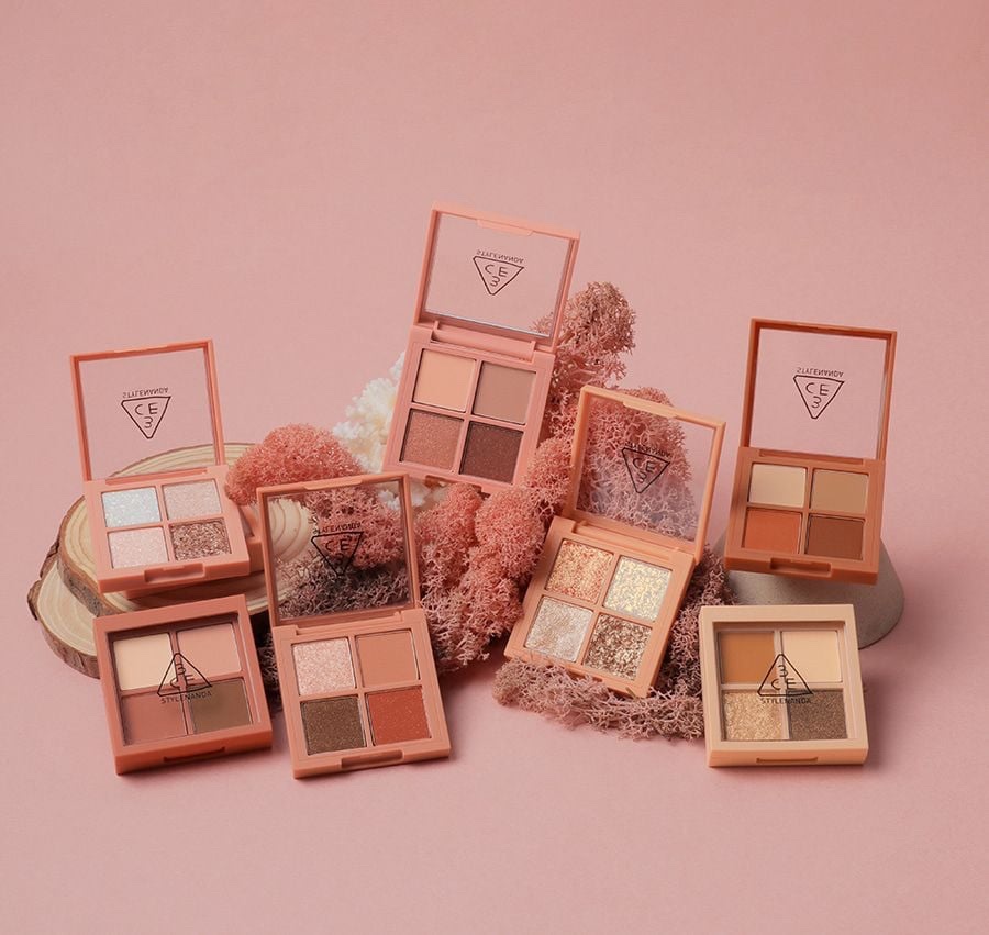 Bảng Phấn Mắt 3Ce 4 ô Mini Multi Eye Color Palette #Side By Side