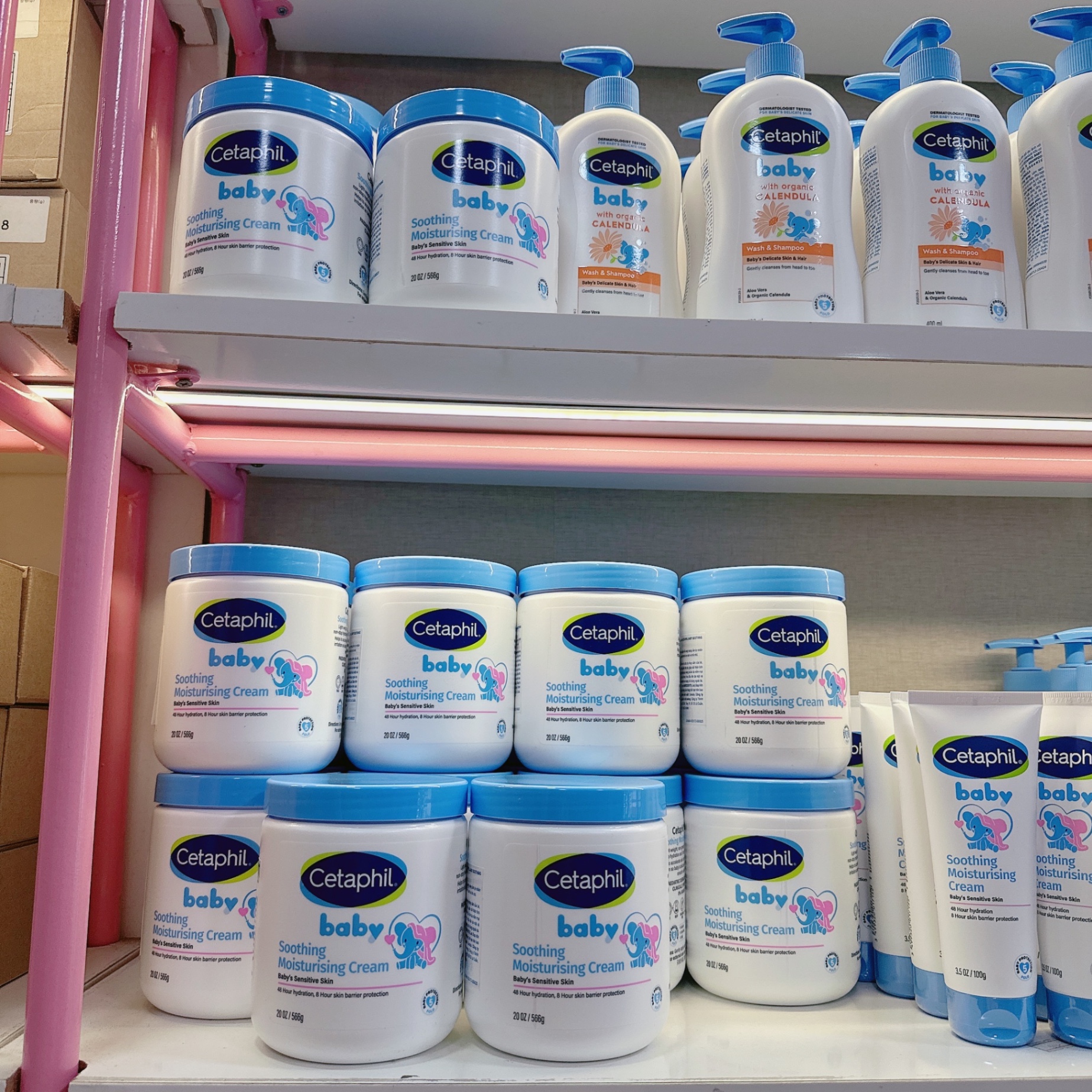 Kem dưỡng ẩm và làm dịu da bé CETAPHIL BABY SOOTHING MOISTURISING CREAM 566g