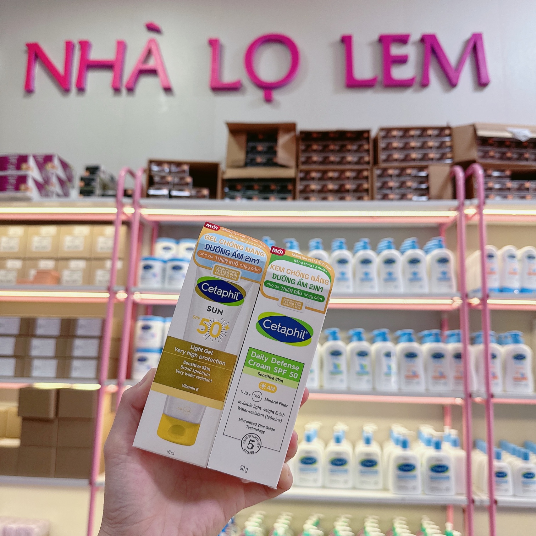 Gel chống nắng dịu lành cho da thiên khô nhạy cảm CETAPHIL SUN SPF 50+ Light Gel 50ml