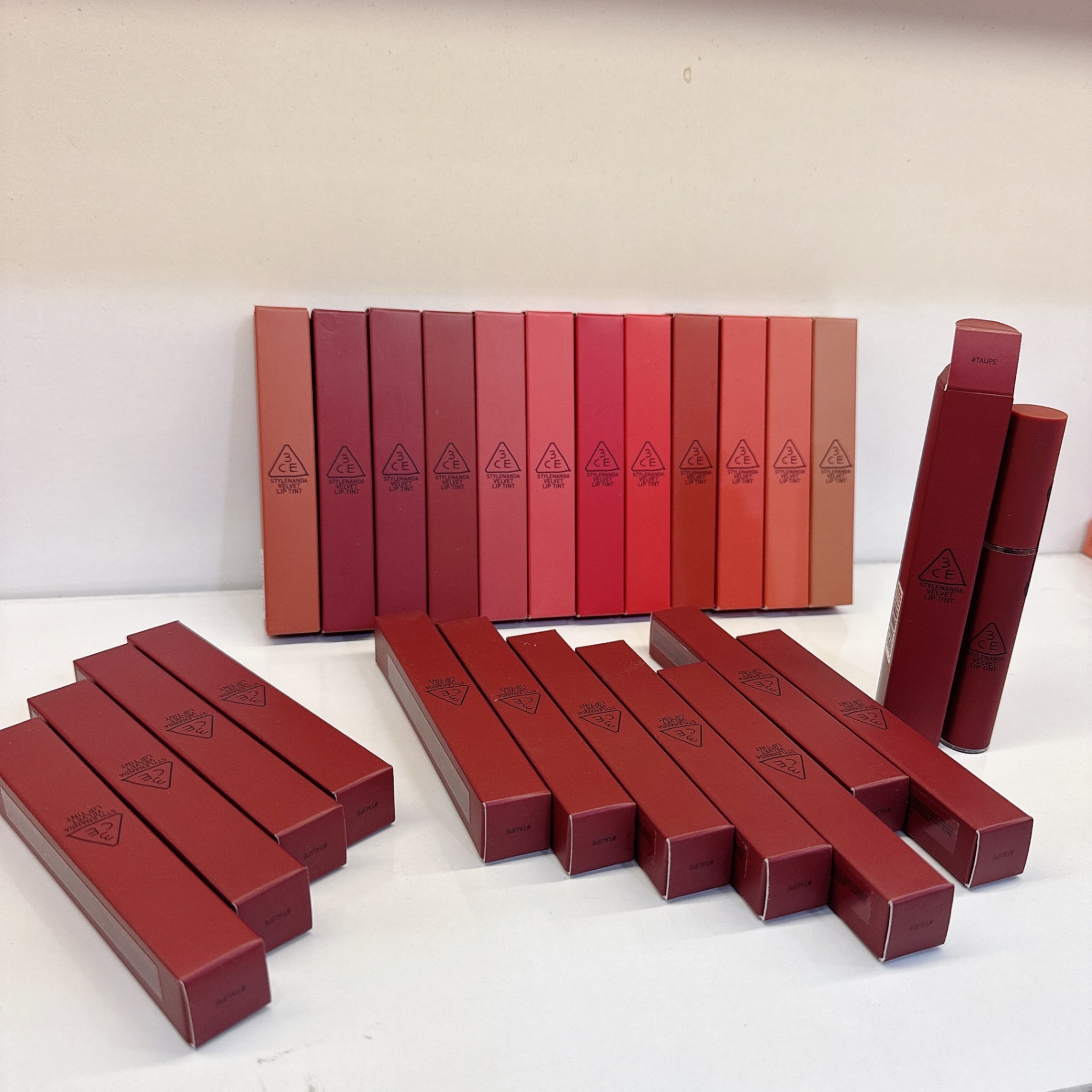 Son Kem Lì 3CE Velvet Lip Tint 4g #Taupe