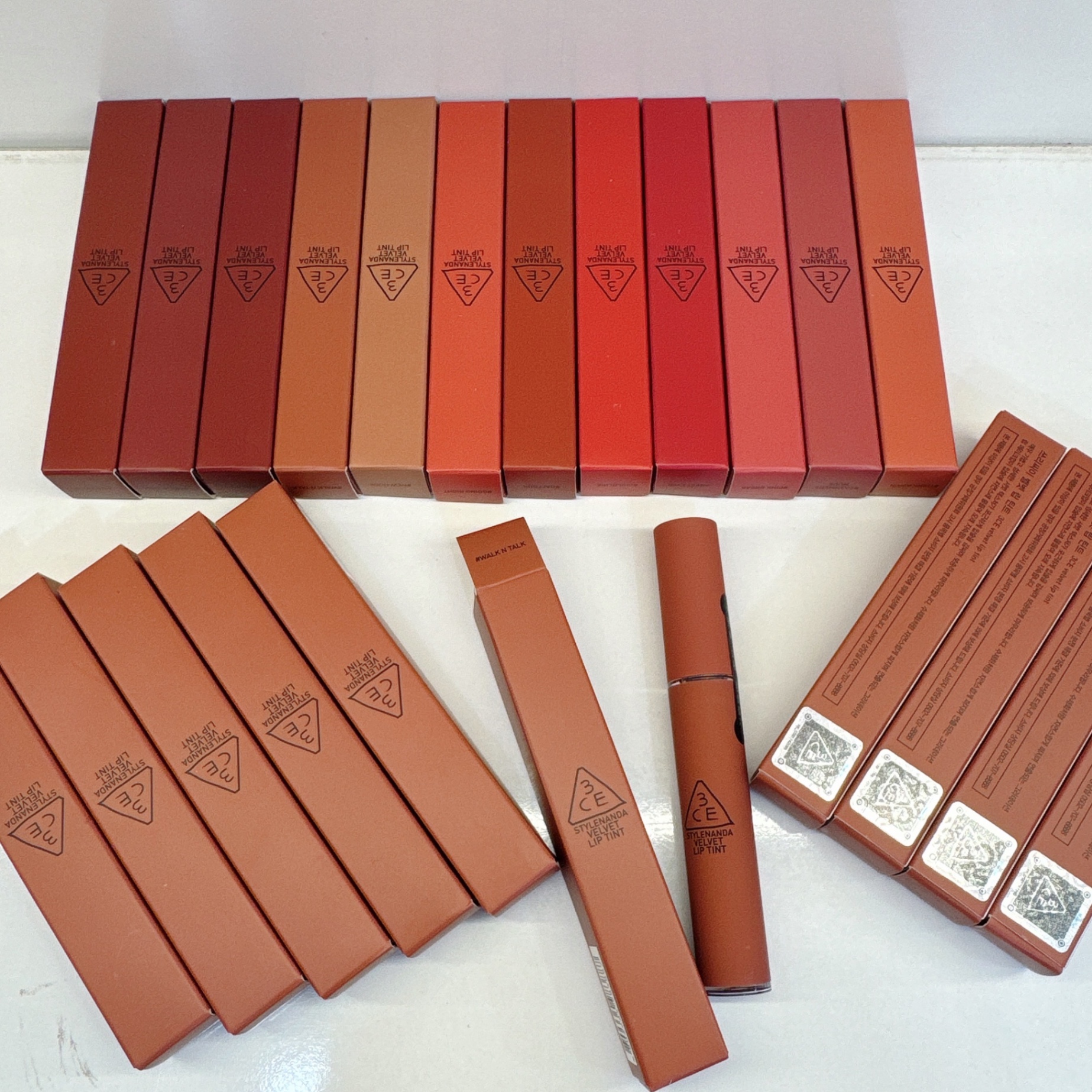 Son Kem Lì 3CE Velvet Lip Tint 4g #Walk N Talk