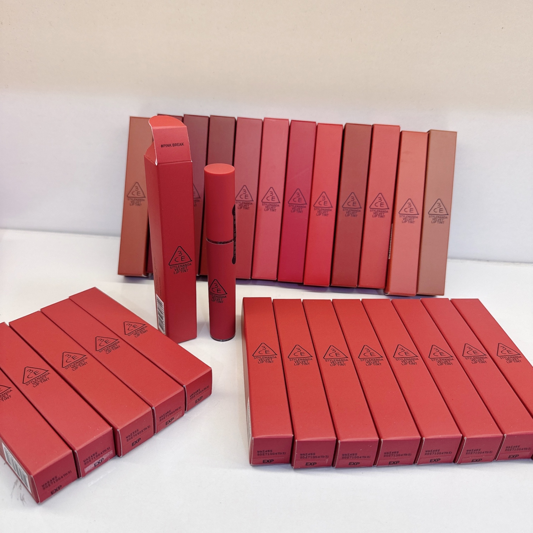 Son Kem Lì 3CE Velvet Lip Tint 4g #Pink Break