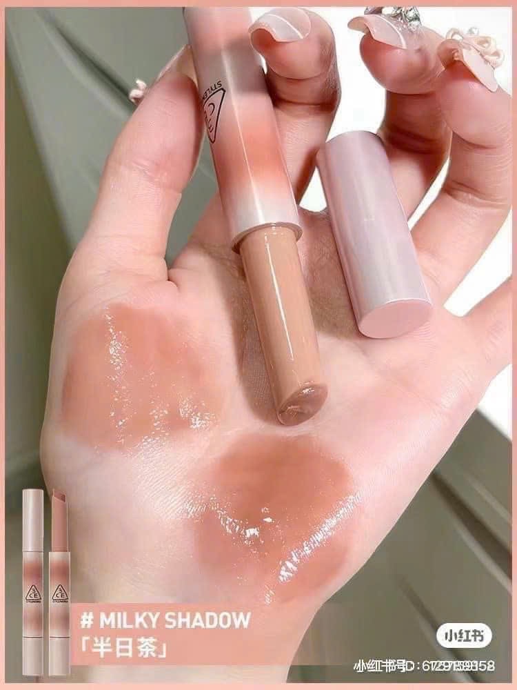 Son Dưỡng Có Màu 3CE Shine Reflector 1.7g #Milky Shadow