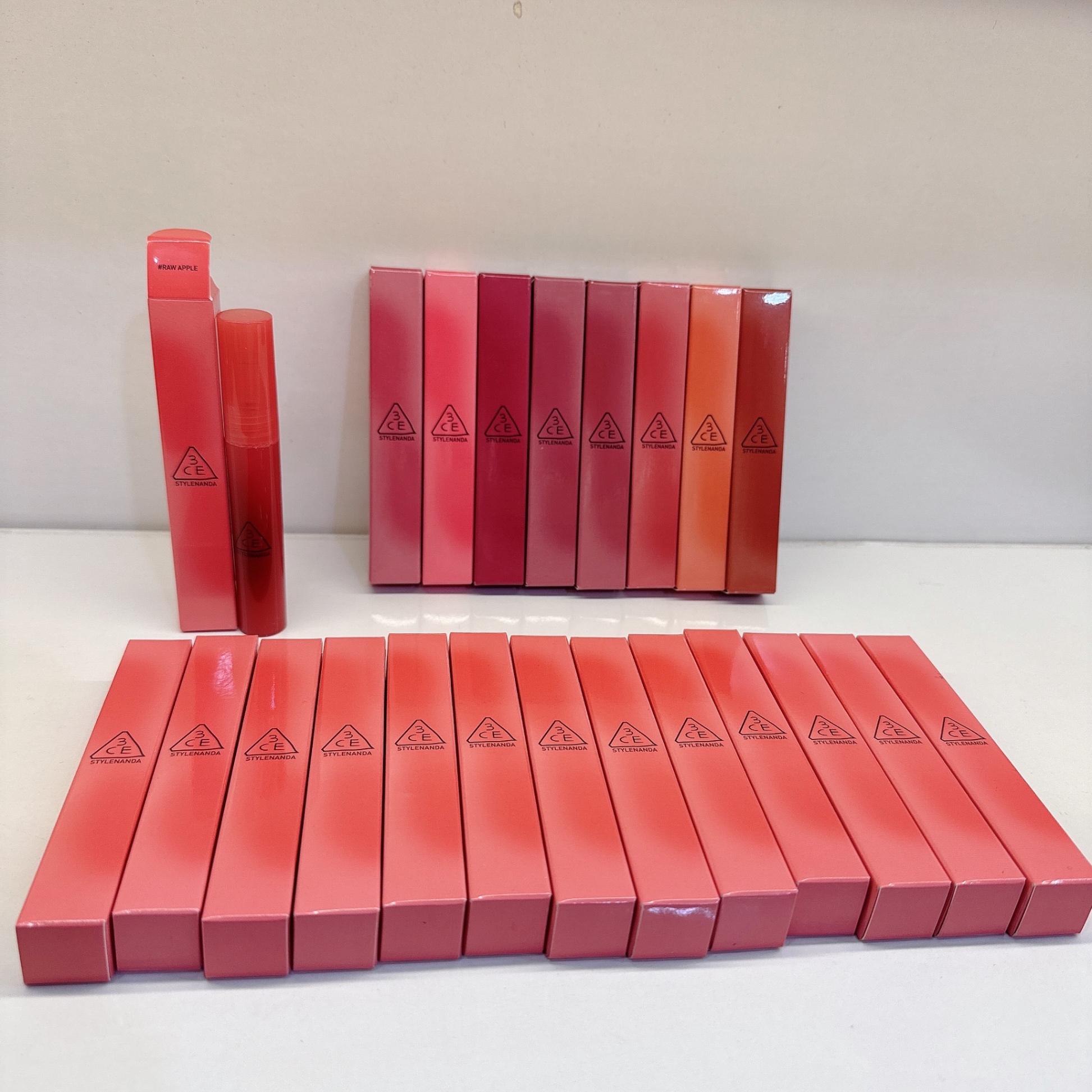 Son Bóng Dạng Gel 3CE Drop Glow Gel #Raw Apple