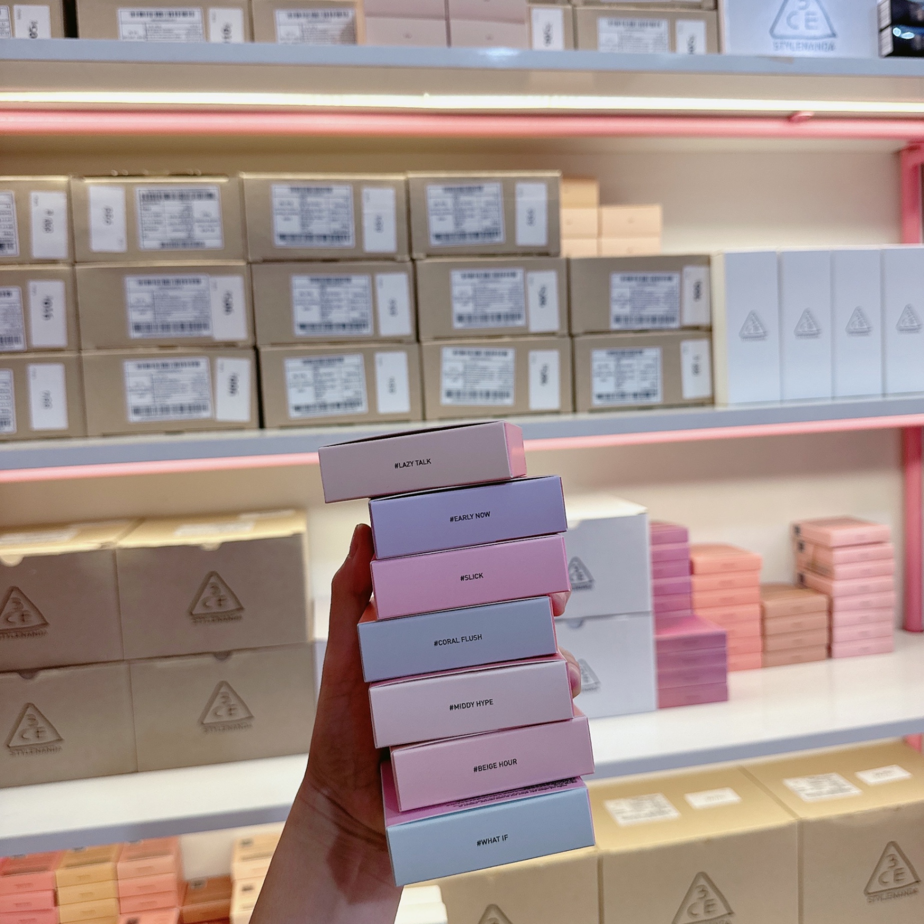 Phấn Má Hồng và Highlighter 3CE Blushlighter #Middy Hype
