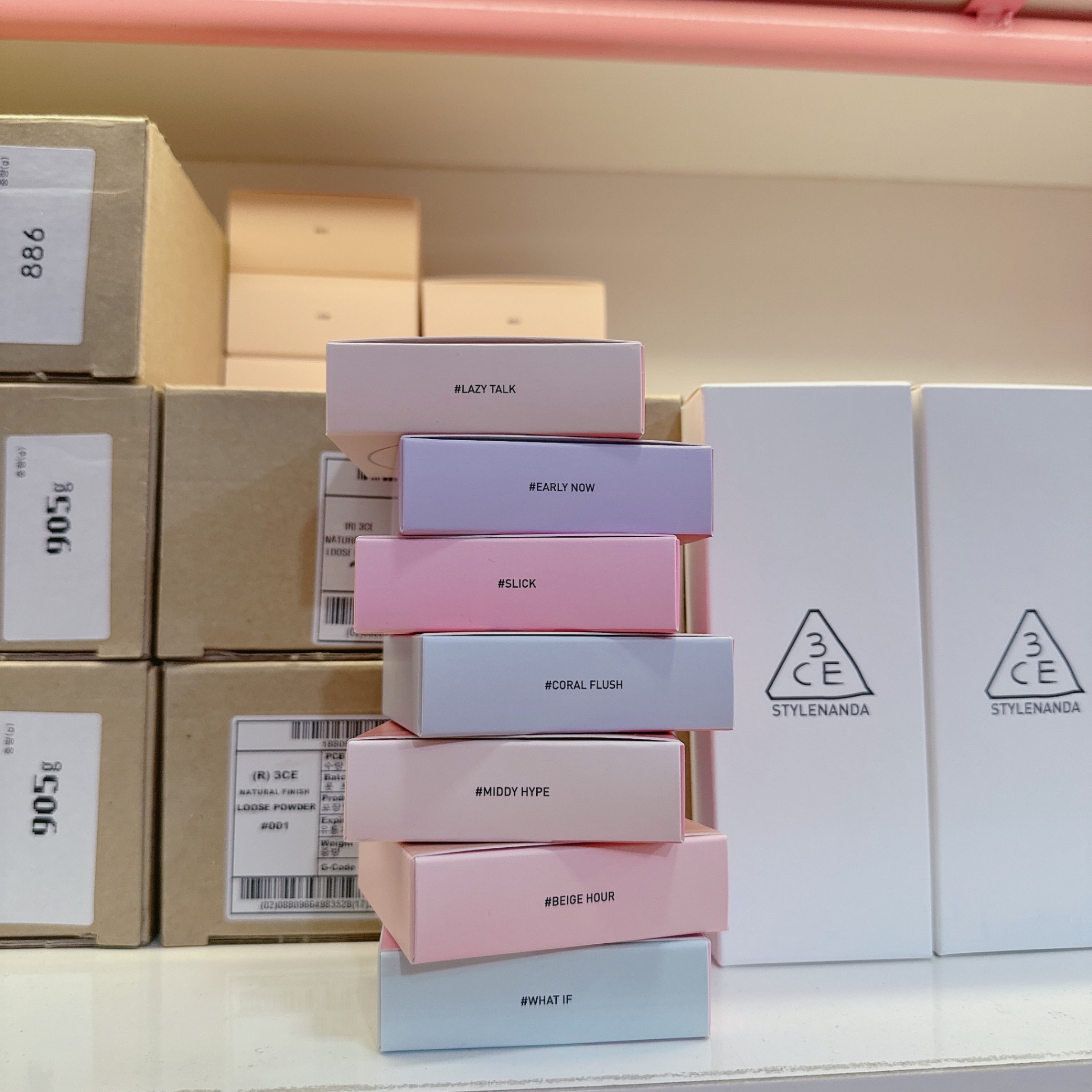 Phấn Má Hồng và Highlighter 3CE Blushlighter #Middy Hype