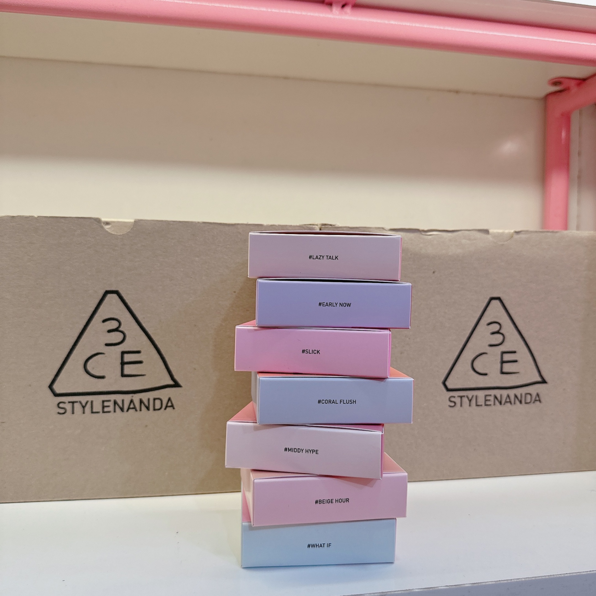 Phấn Má Hồng và Highlighter 3CE Blushlighter #Middy Hype