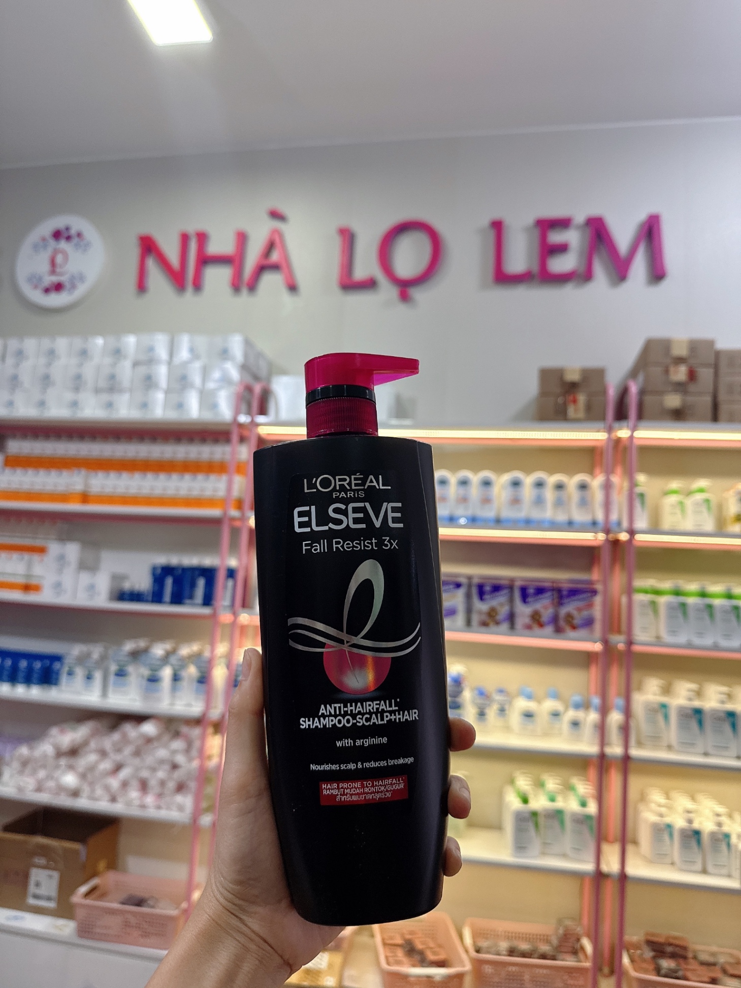 Dầu Gội L'oreal Elseve Fall Resist 3X 620ml