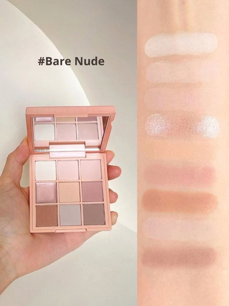 Bảng Mắt 9 Ô 3CE Stylenanda Multi Eye Color Palette The Textile # Bare Nude
