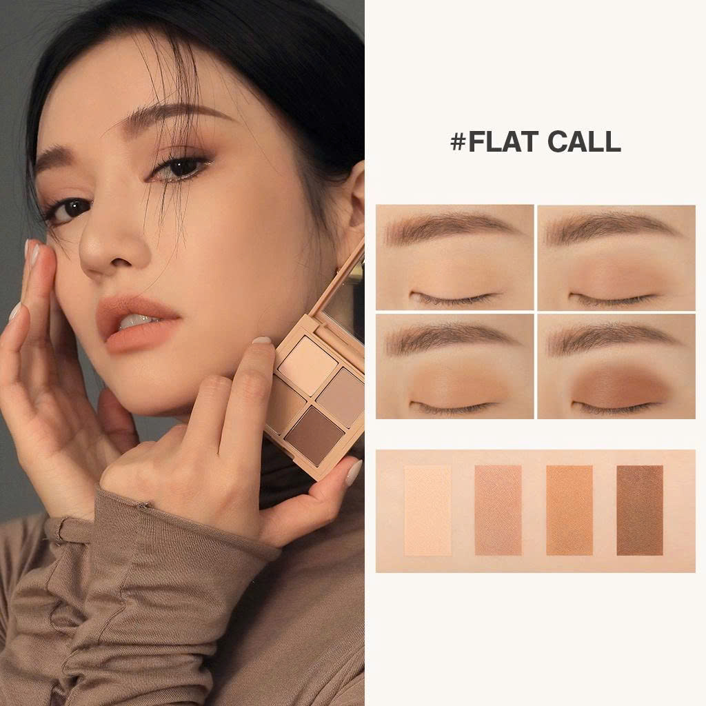Bảng Phấn Mắt 3Ce 4 ô Mini Multi Eye Color Palette #Flat Call