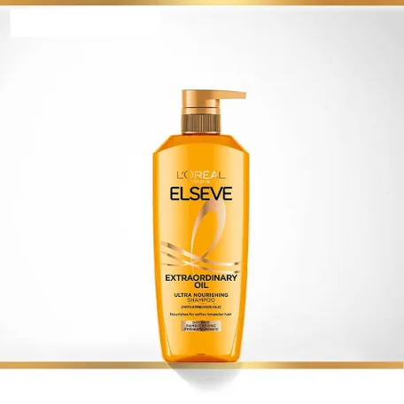 Dầu Gội L'Oreal Elseve Extraordinary Oil Ultra Nourishing Shampoo Dưỡng Tóc 620ml # Vỏ Vàng