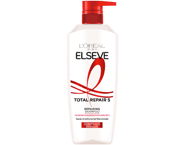Dầu gội L'Oreal Paris Elseve Total Repair % Repaiting Shampoo 620ml - Vòi Đỏ