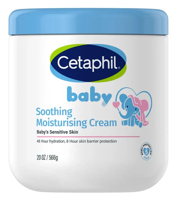Dưỡng Ẩm Cetaphil Baby soothing Moisturising 566g (Hũ Xanh Dương)