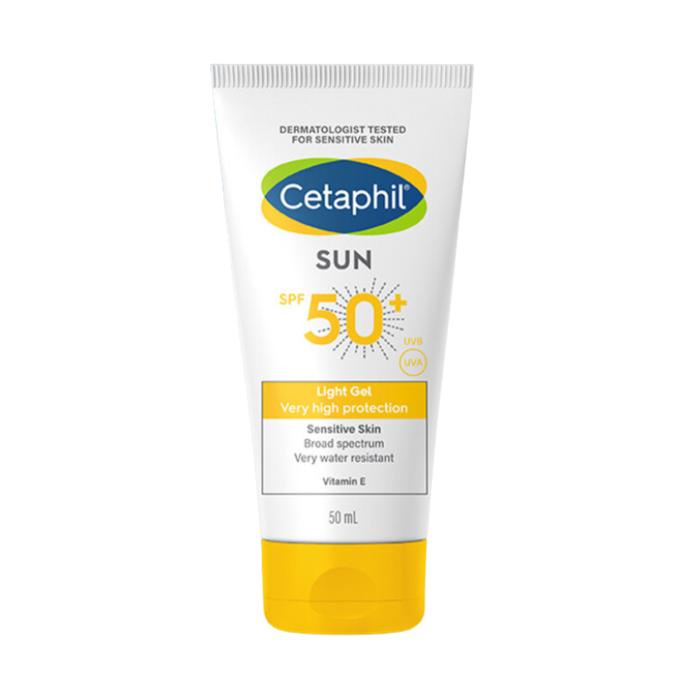 Kem Chống nắng Cetaphil Light Gel Very High Protection SPF 50+ (Thiên Khô Nhạy Cảm) 50g