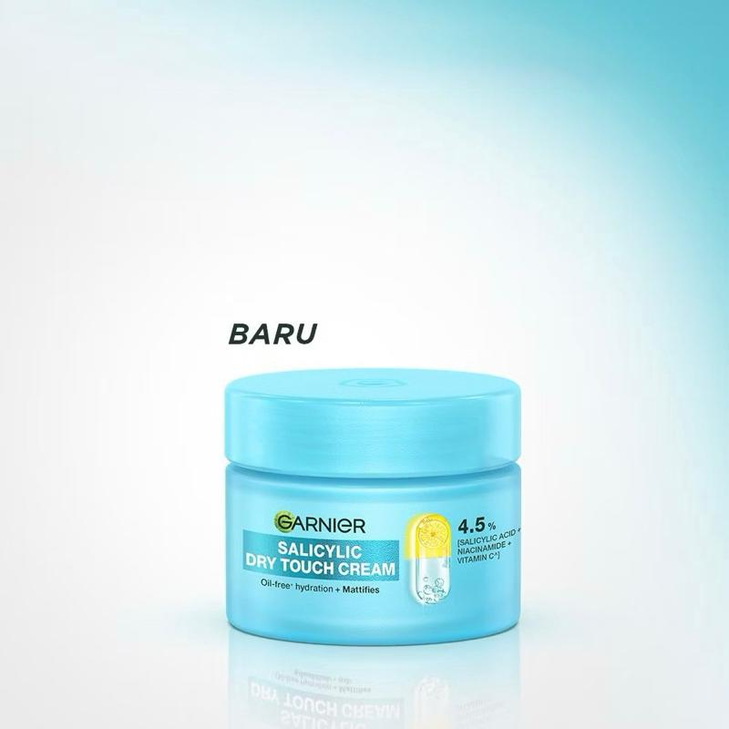 Kem Dưỡng Garnier SALICYLIC Dry Touch Cream 50ml #Vỏ XANH