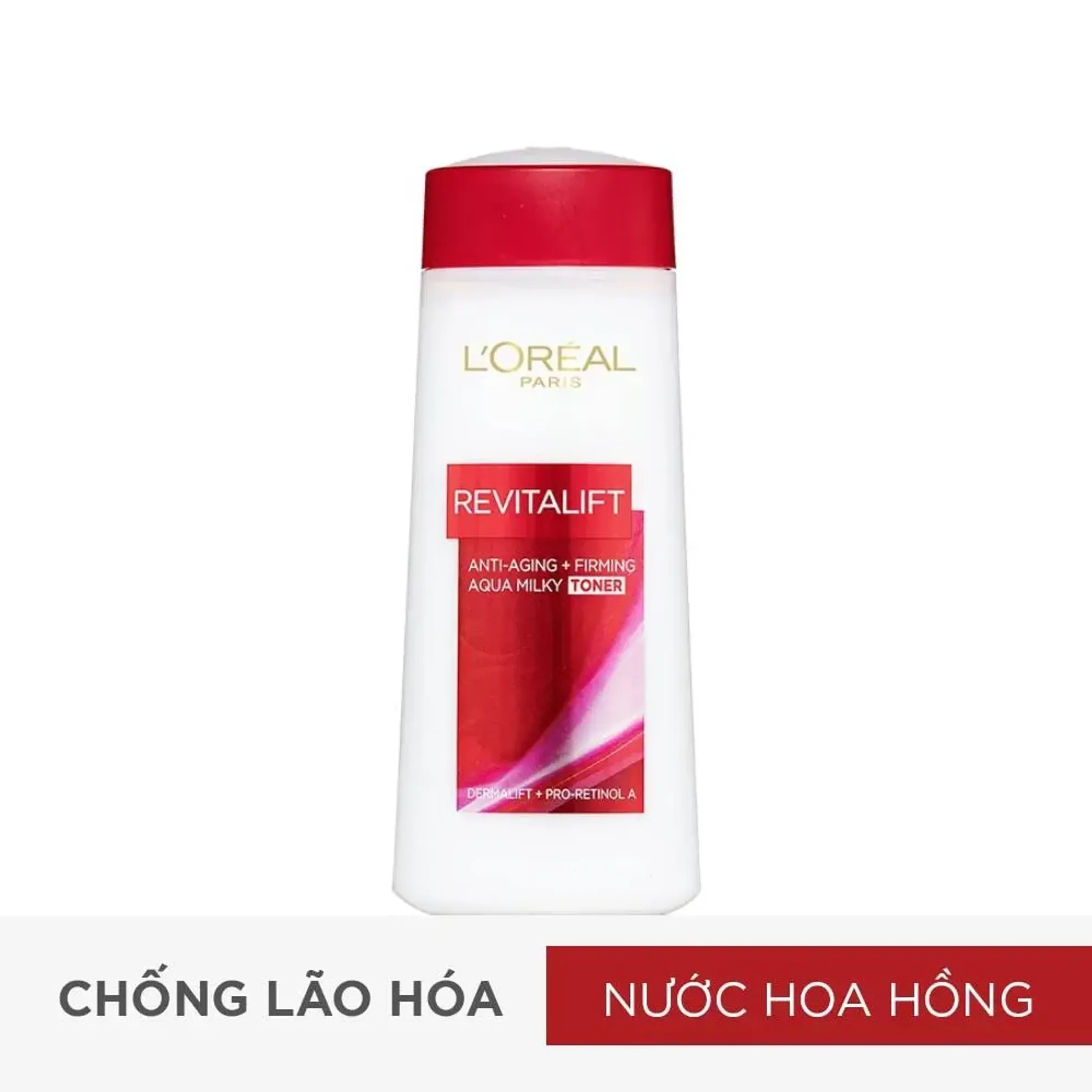 Nước Hoa Hồng Ngừa Lão Hóa L'oreal Paris Revitalift Aqua Milky Toner 200ml