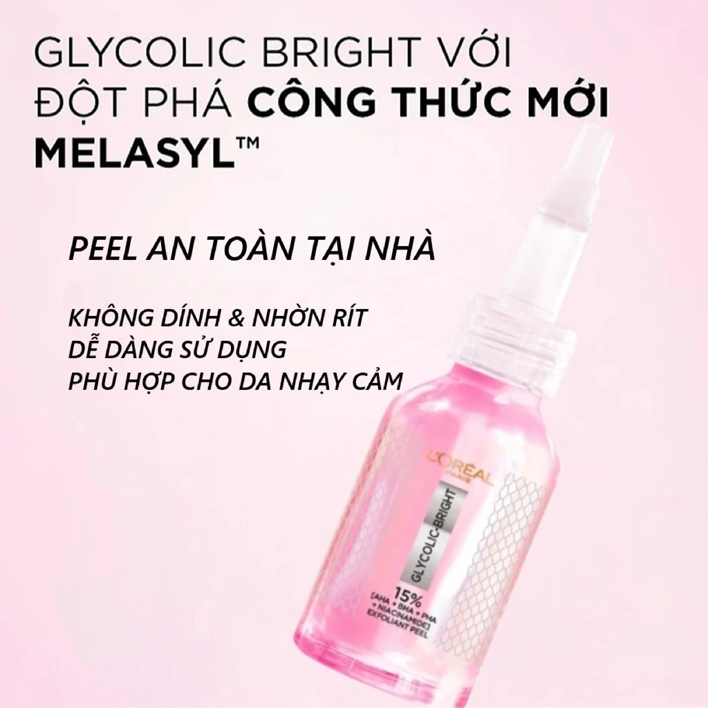 Peel L'oreal Paris Glycolic Bright Anti Dark Spot Exfoliant 25ml