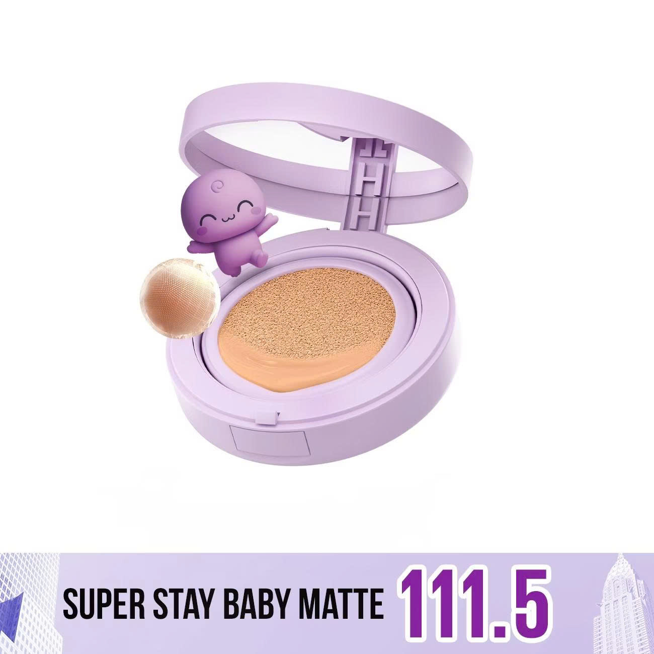 Phấn Nước Maybelline Super Stay Baby Matte Up To 24H Cushion 11g #111.5