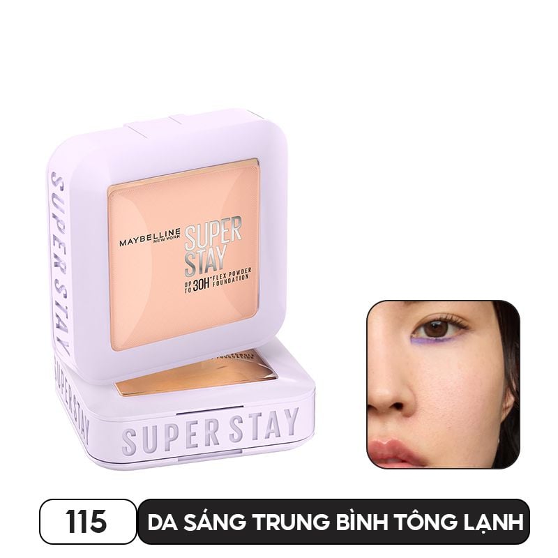 Phấn Phủ Nén Maybelline Super Stay Powder Foundation 9g #115