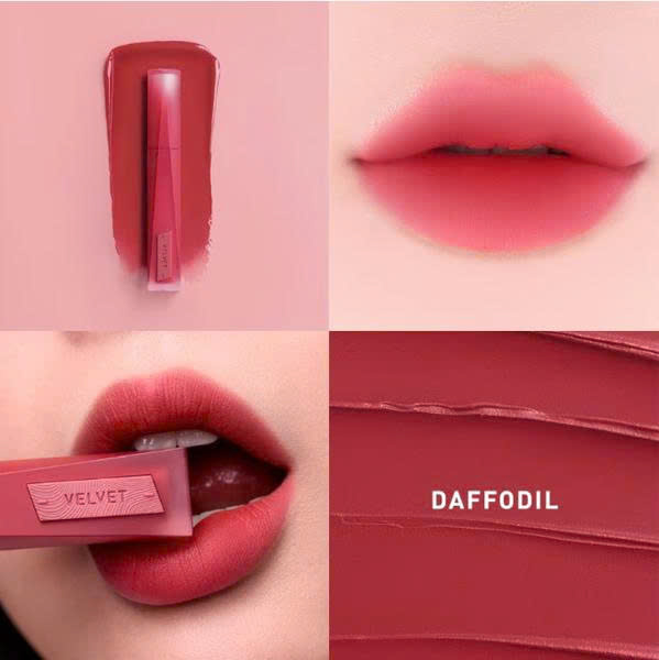 Son Kem Lì 3CE Velvet Lip Tint Plush #03 Daffodil