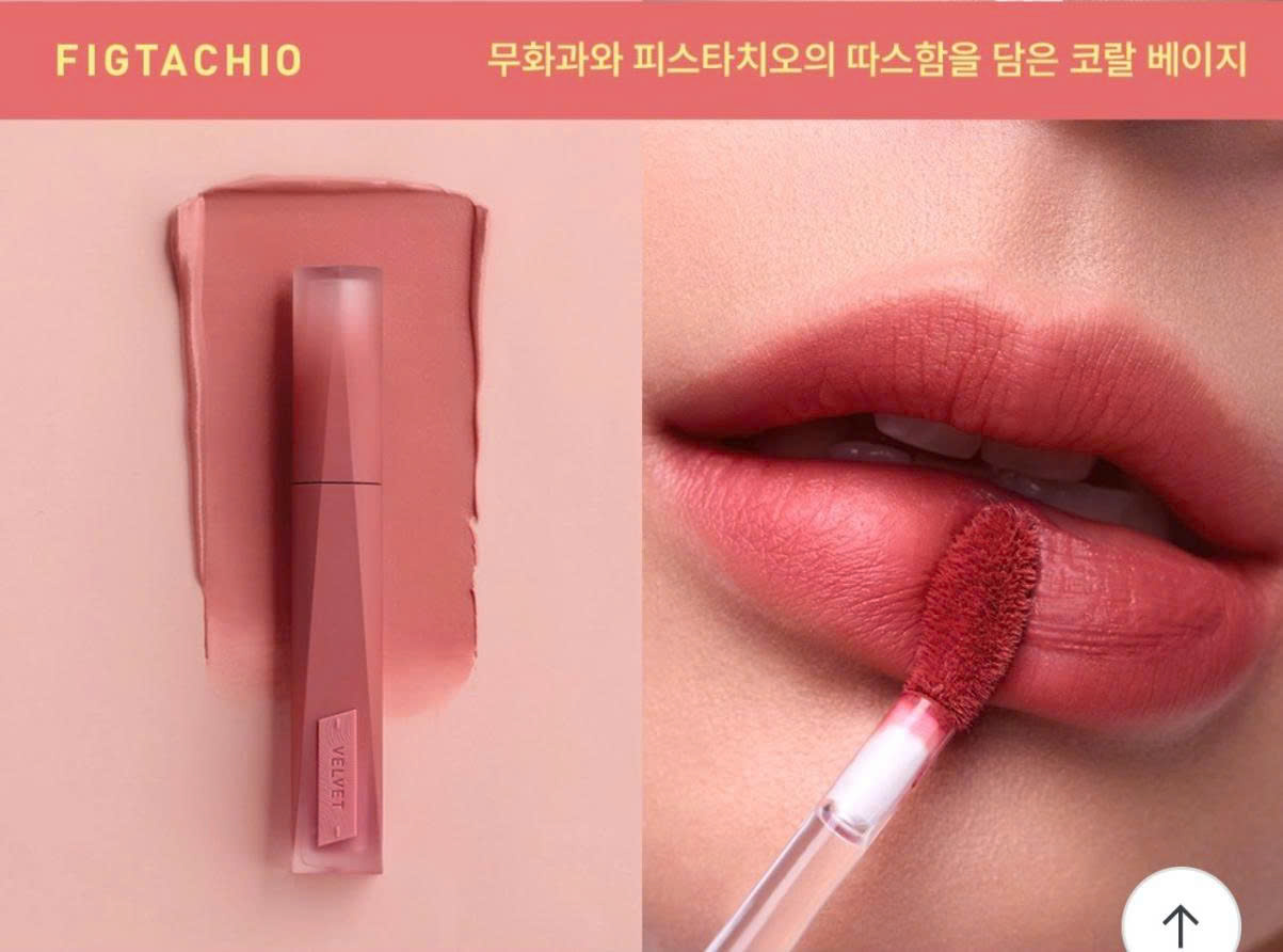 Son Kem Lì 3CE Velvet Lip Tint Plush #08 Figtachio
