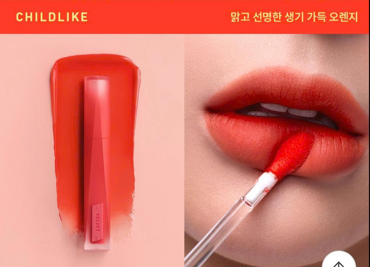 Son Kem Lì 3CE Velvet Lip Tint Plush #09 ChildLike