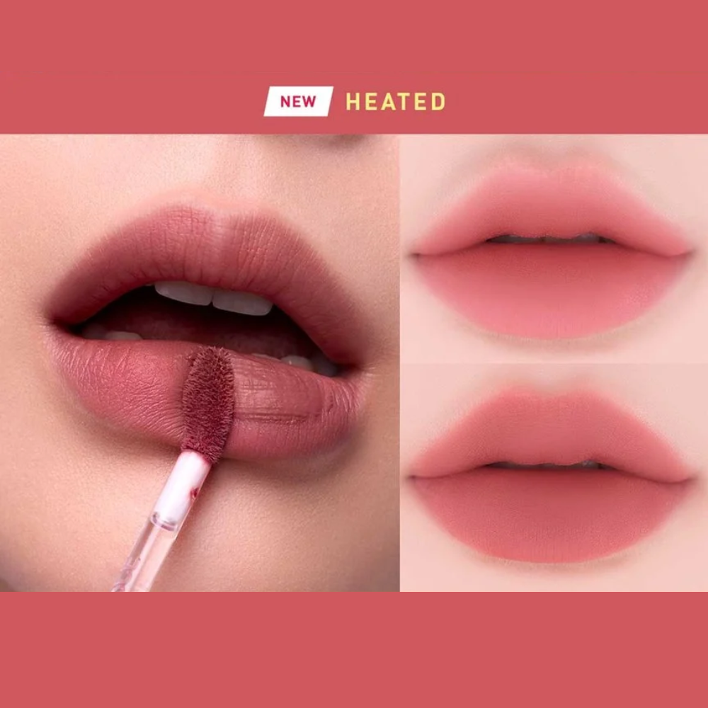 Son Kem Lì 3CE Velvet Lip Tint Plush #21 Heated