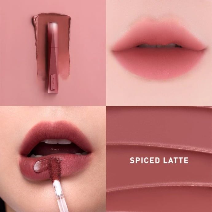 Son Kem Lì 3CE Velvet Lip Tint Plush #22 Spiced Latte
