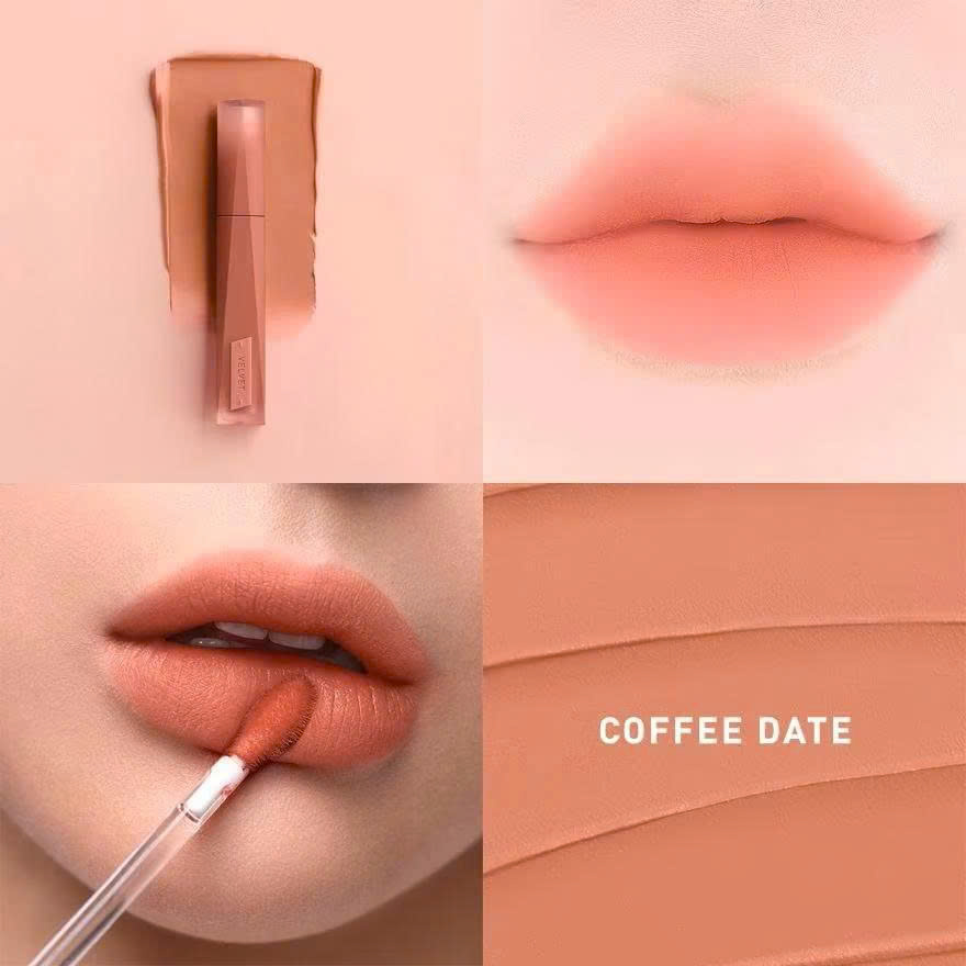 Son Kem Lì 3CE Velvet Lip Tint Plush # 26 Coffe Date