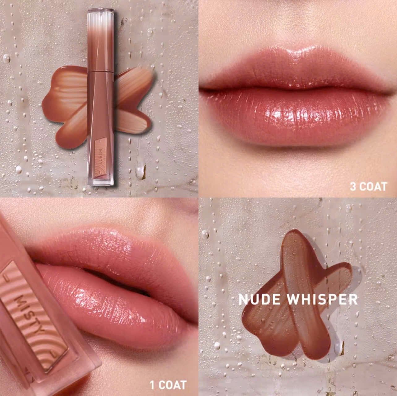 Son Pha Lê 3CE Misty Lip Bare 4.6G #01 Nude Whisper