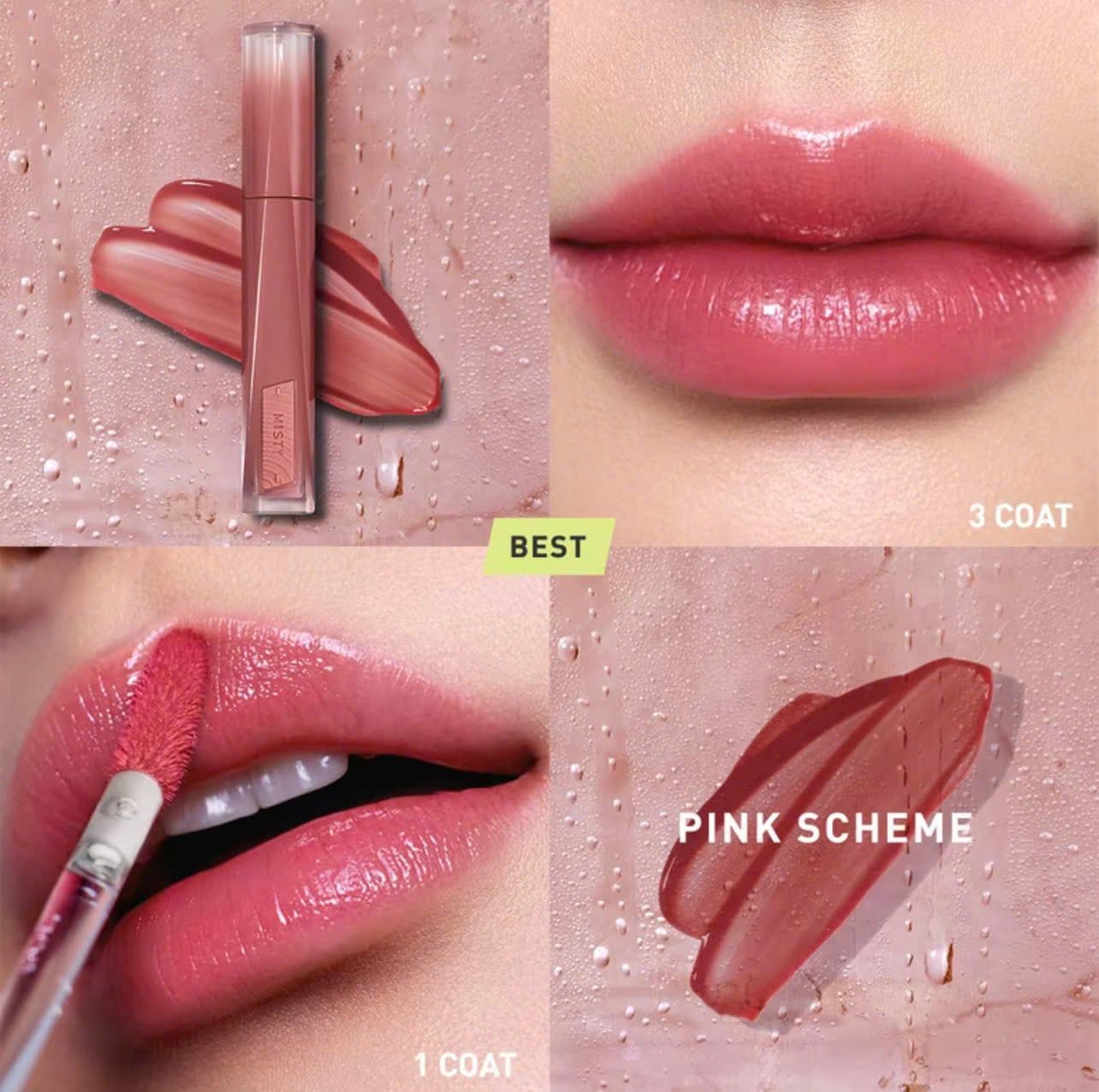 Son Pha Lê 3CE Misty Lip Bare 4.6G #04 Pink Scheme
