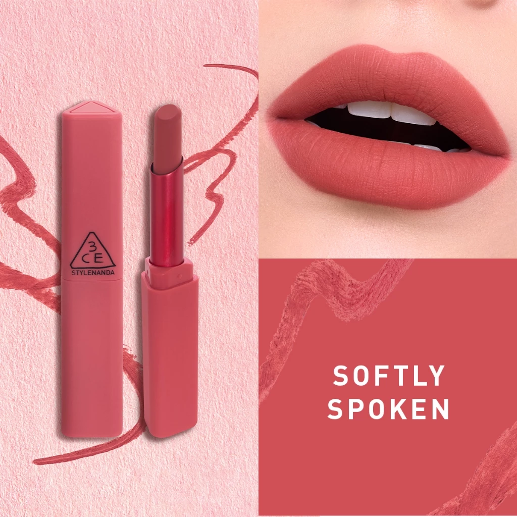 Son Thỏi Sáp 3CE Sketch Stick 2G #03 Softly Spoken