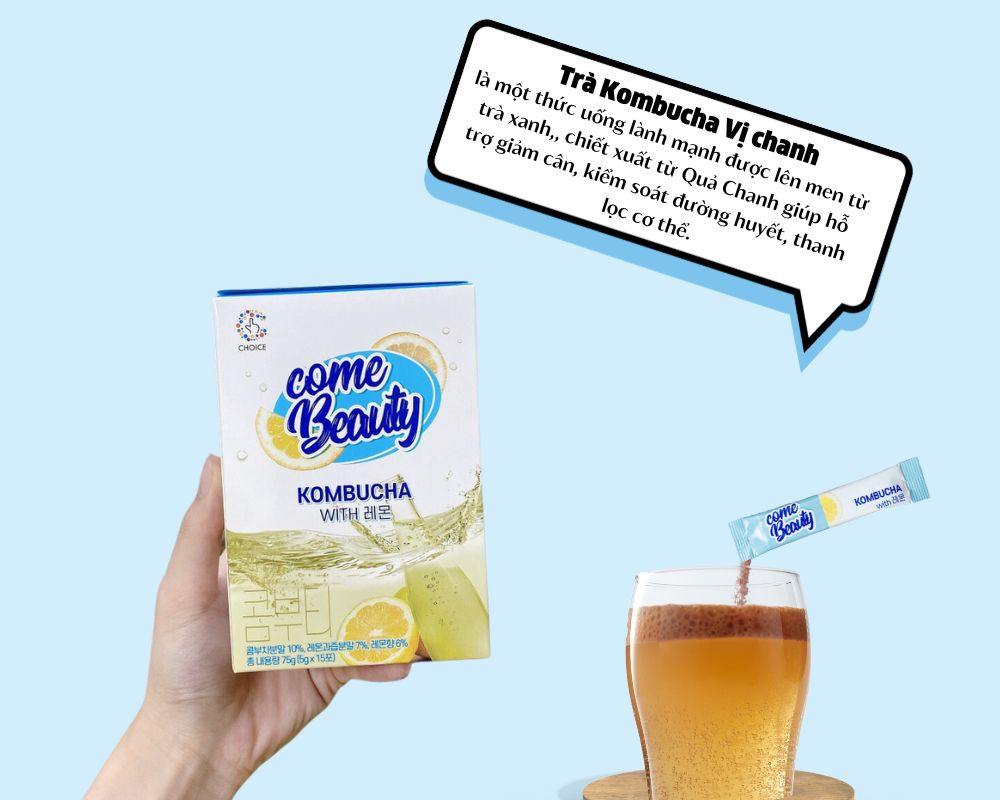 lợi ích của trà Kombucha