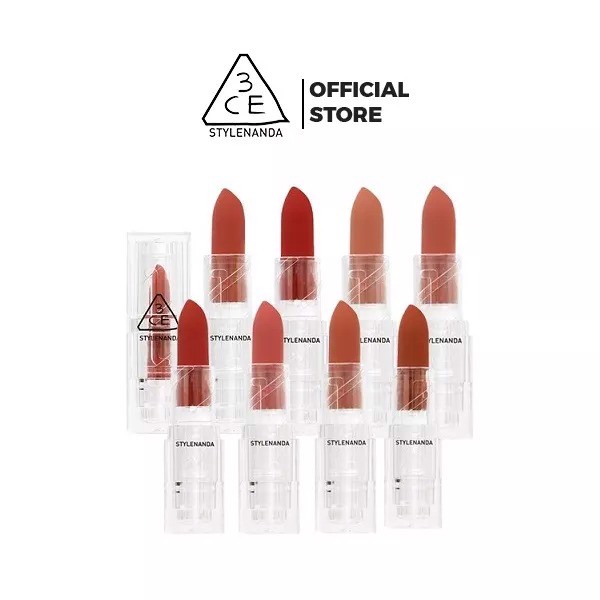 Son thỏi lì 3CE Soft Matte Lipstick