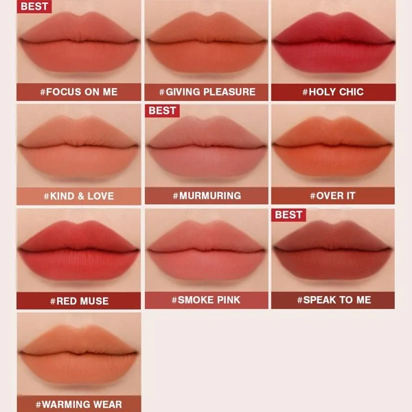 Son thỏi lì 3CE Soft Matte Lipstick