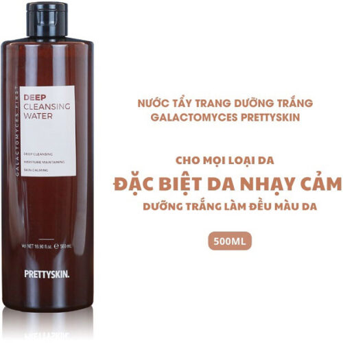 TẨY TRANG DEEP CLEANSING WATER (CHAI NÂU)